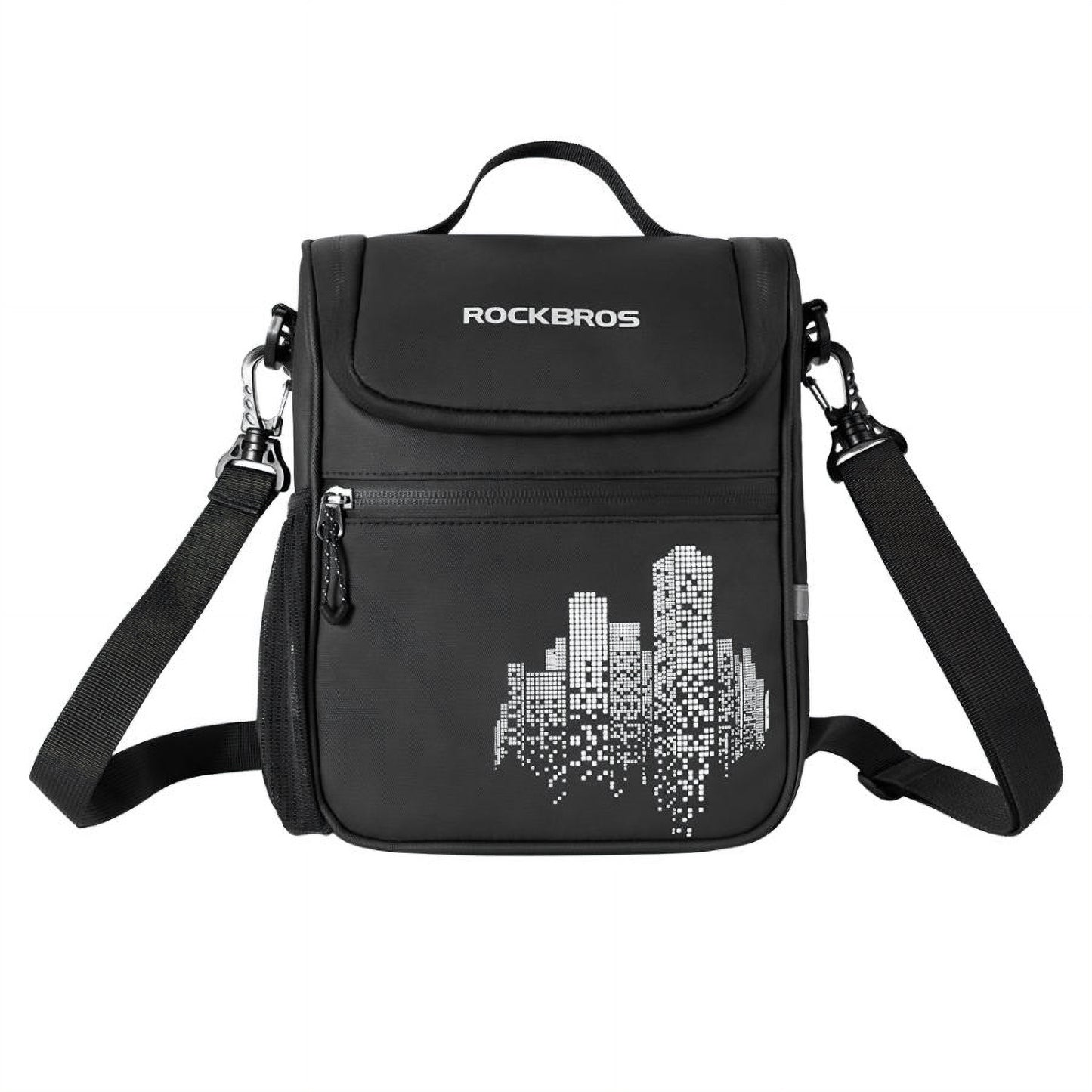 ROCKBROS フロントバッグ 2WAY ショルダー 自転車 ハンドルバーバッグ 撥水 2.8L 30110090