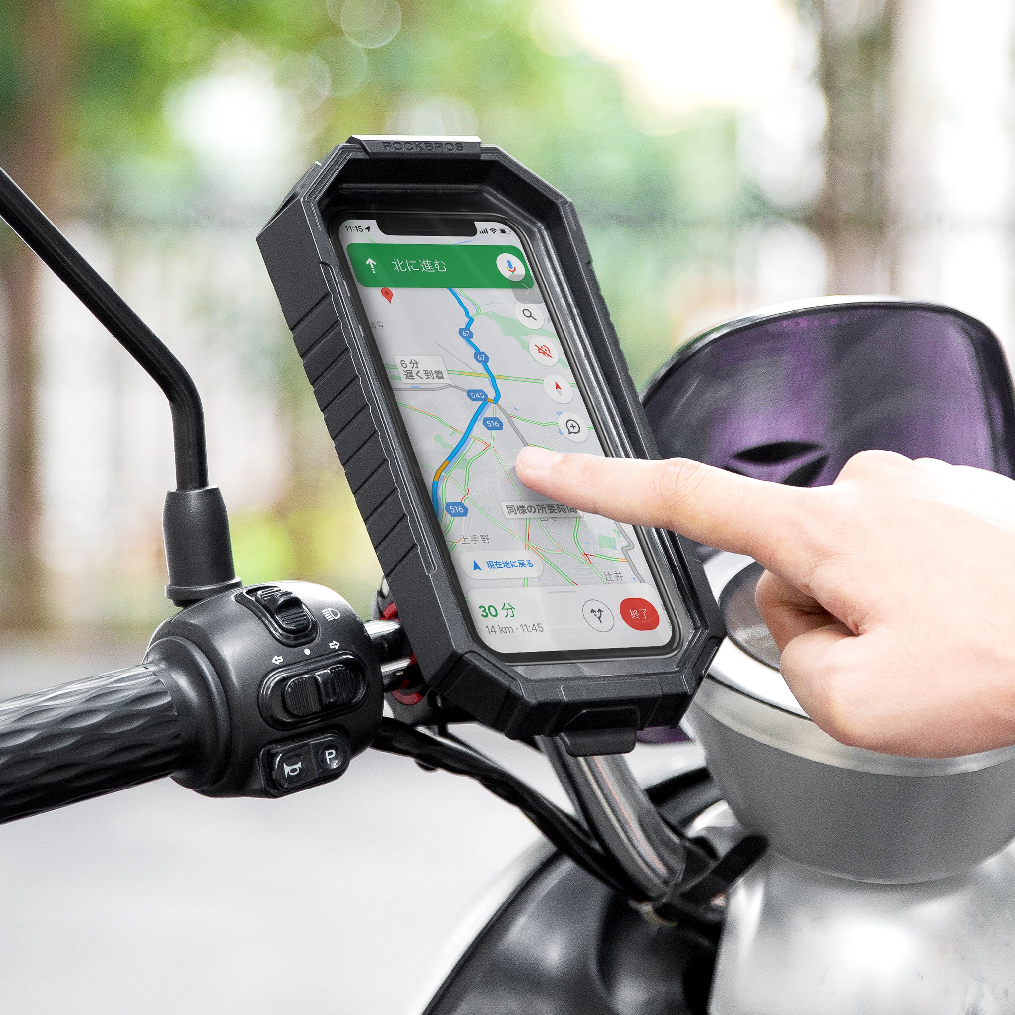 ROCKBROS 防水 スマホホルダー 25210022001 – ROCKBROSJP
