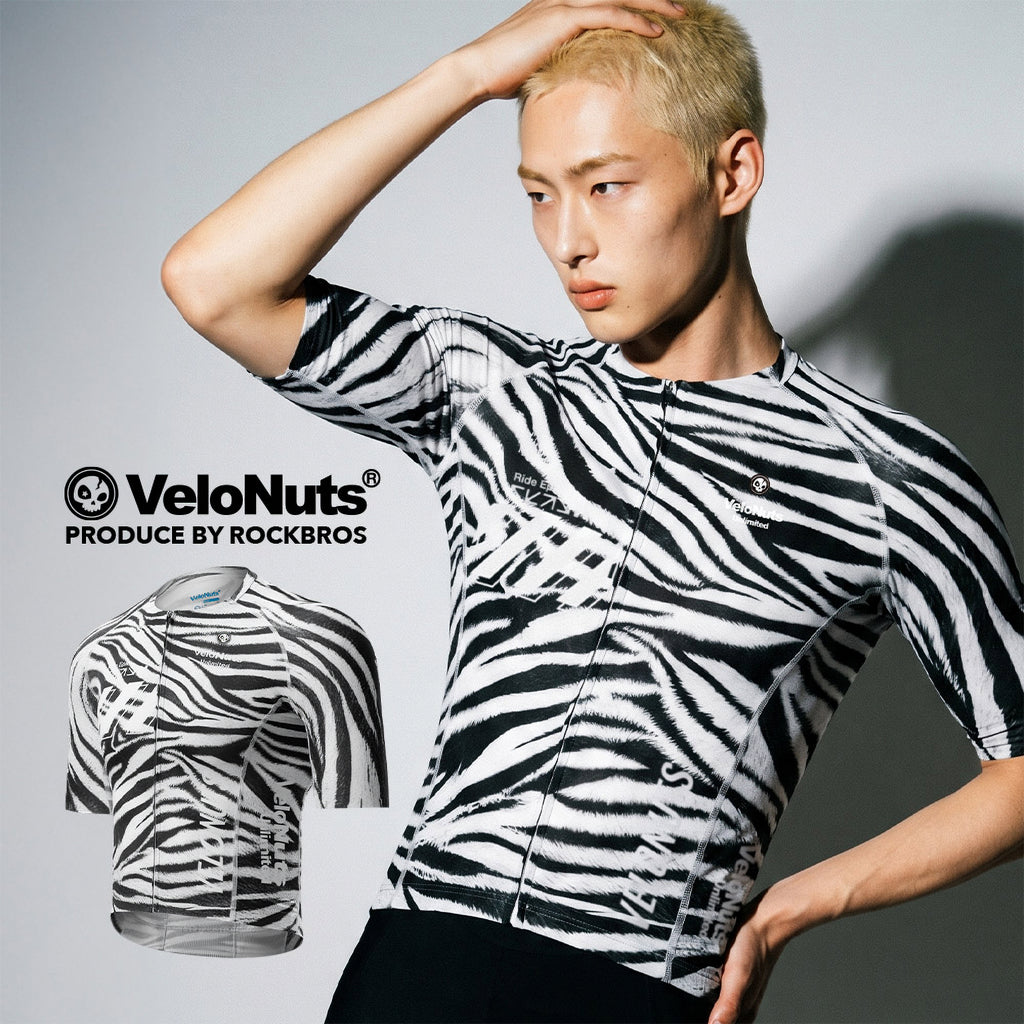 VeloNuts ベロナツ メンズ サイクルジャージ 半袖 ZEBRA | ULTRA SHORT SERIES 15220041