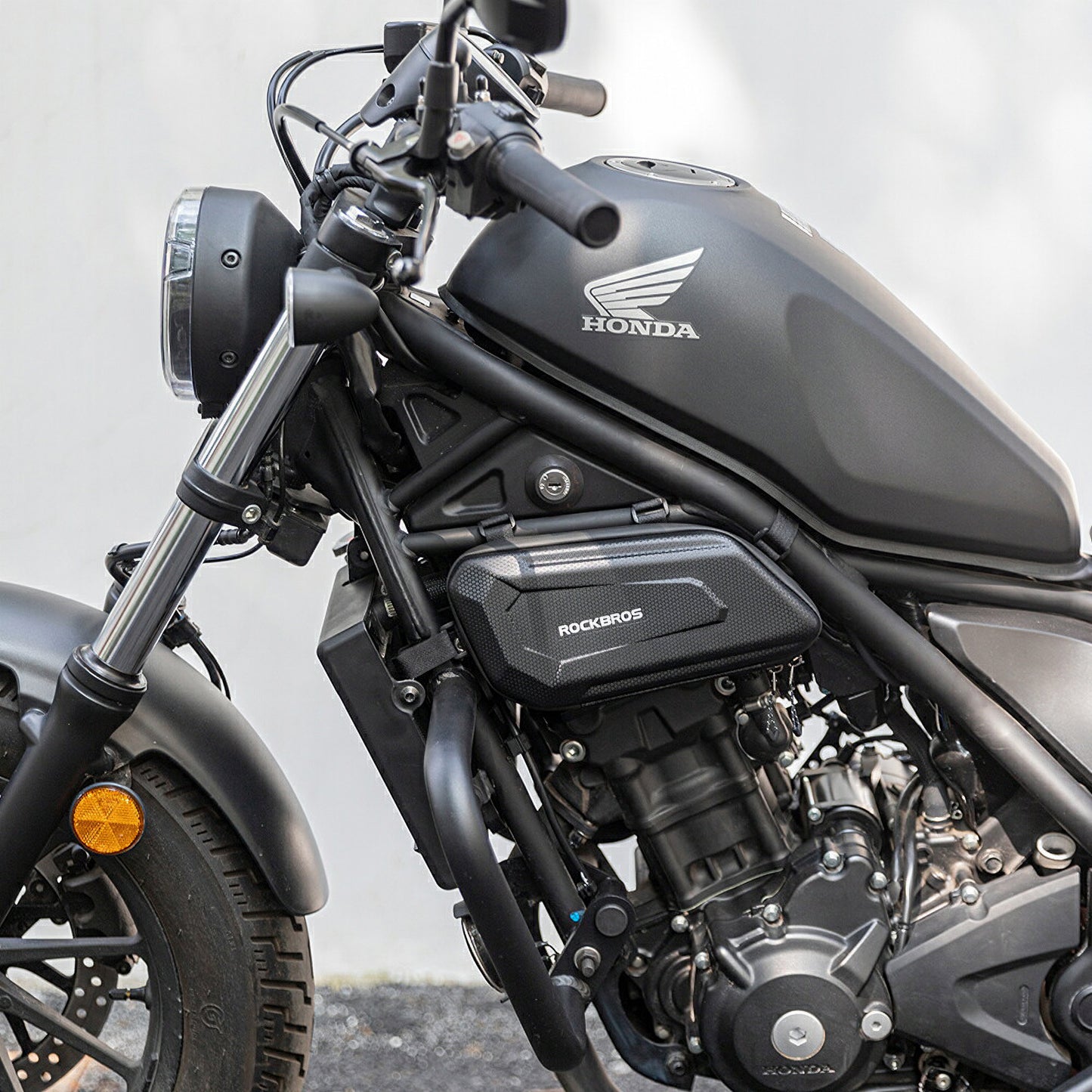 ROCKBROS バイク用サイドバッグ 1.5L 撥水 レブル/CM/CL/MT/Vストローム 左右 3012002