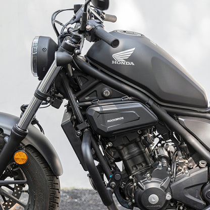 ROCKBROS バイク用サイドバッグ 1.5L 撥水 レブル/CM/CL/MT/Vストローム 左右 3012002