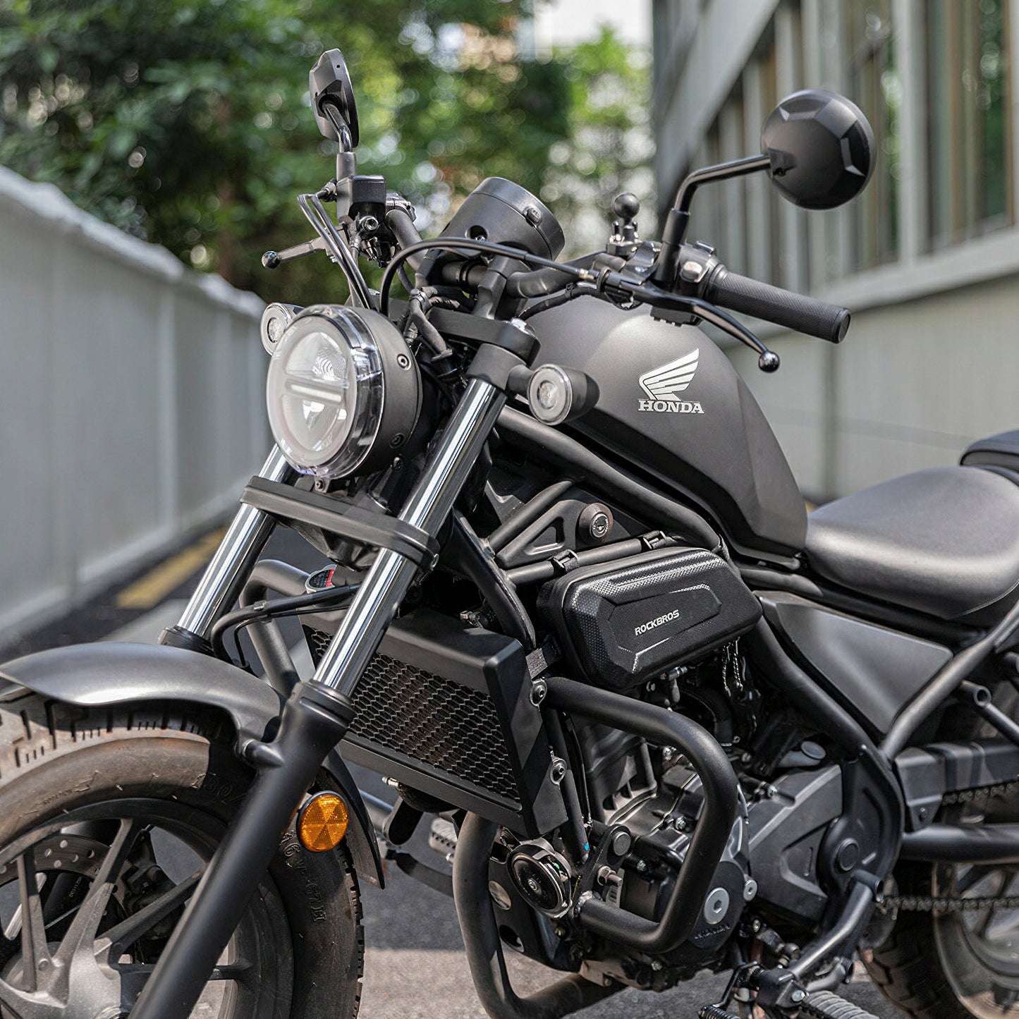 ROCKBROS バイク用サイドバッグ 1.5L 撥水 レブル/CM/CL/MT/Vストローム 左右 3012002