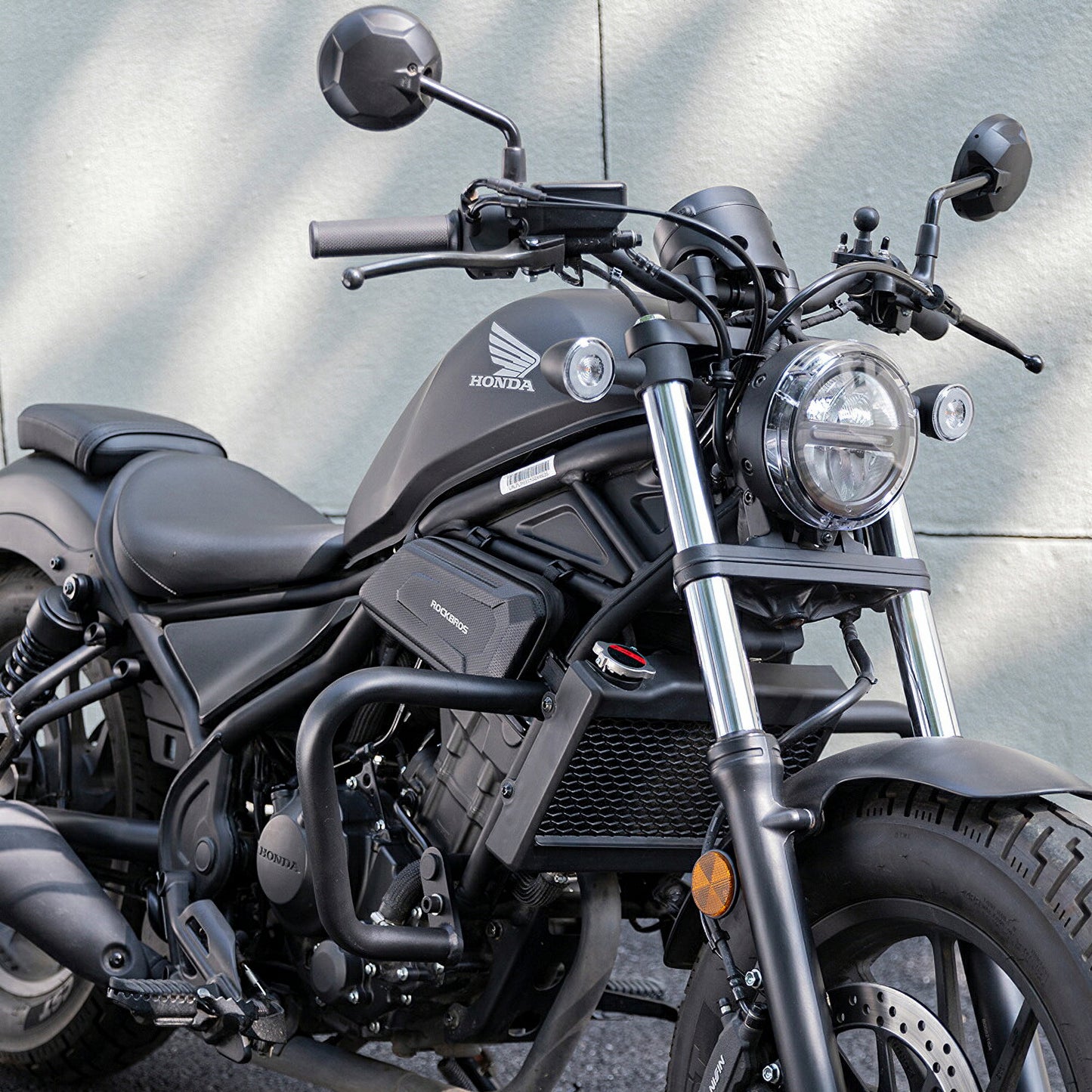 ROCKBROS バイク用サイドバッグ 1.5L 撥水 レブル/CM/CL/MT/Vストローム 左右 3012002