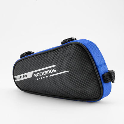 ROCKBROS フレームバッグ トップチューブバッグ 自転車 トライアングル 1.2L 撥水 B75 30180075
