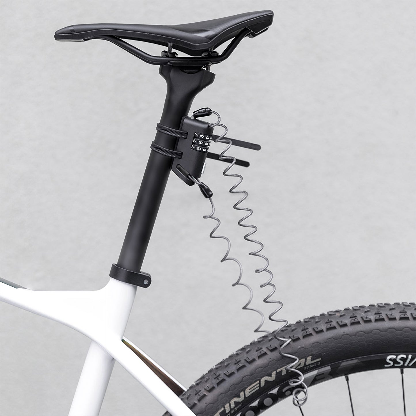 ROCKBROS 自転車用 ケーブルロック 3桁式 32020002001