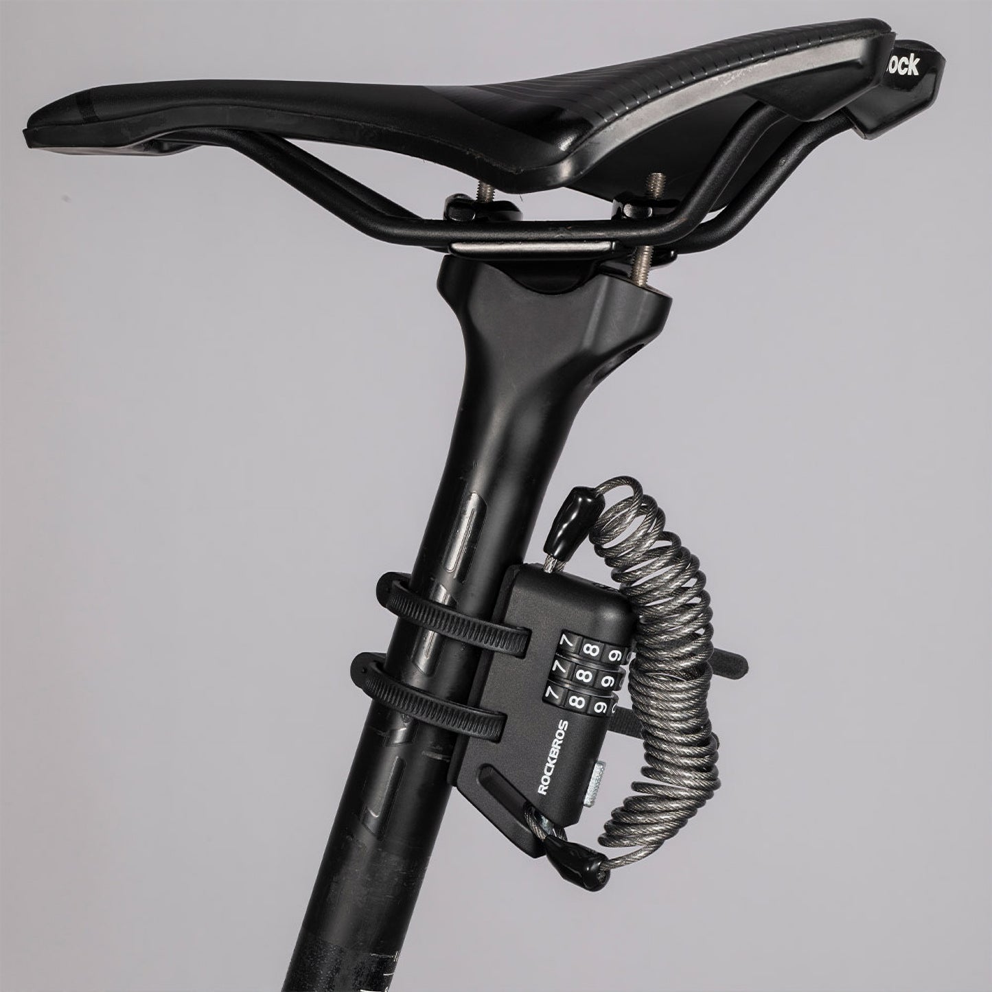 ROCKBROS 自転車用 ケーブルロック 3桁式 32020002001