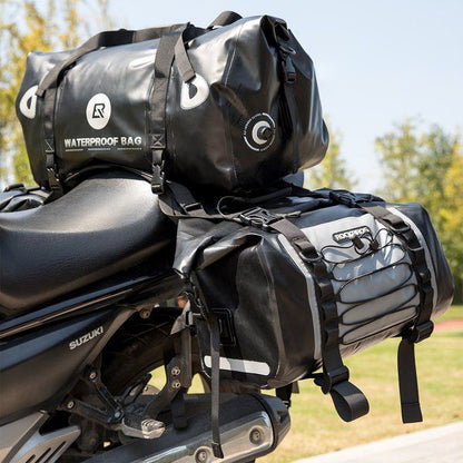 ROCKBROS バイク用 防水 パニアバッグ 31L×2個セット 大容量 AS-010