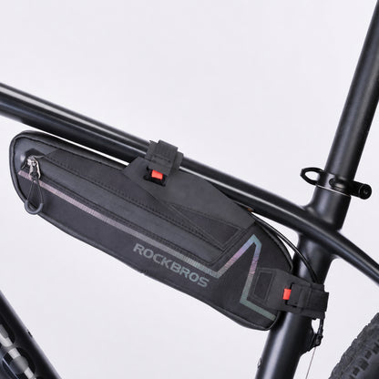 ROCKBROS フレームバッグ トップチューブバッグ 自転車 スリム 撥水 1.5L B56