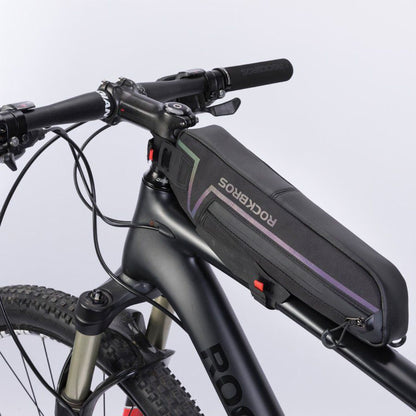 ROCKBROS フレームバッグ トップチューブバッグ 自転車 スリム 撥水 1.5L B56
