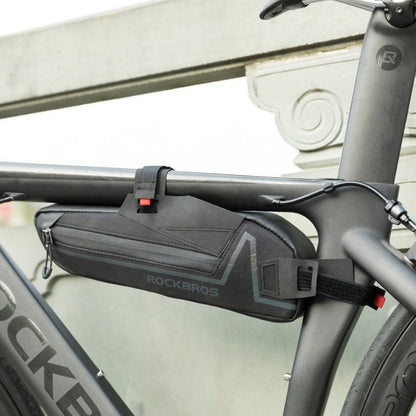 ROCKBROS フレームバッグ トップチューブバッグ 自転車 スリム 撥水 1.5L B56