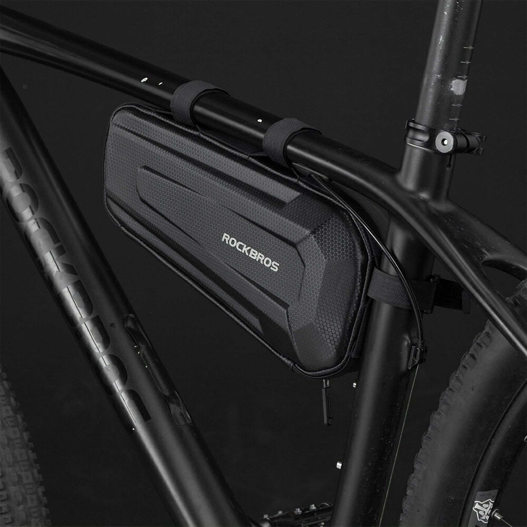 ROCKBROS フレームバッグ トップチューブバッグ 自転車 止水ファスナー
