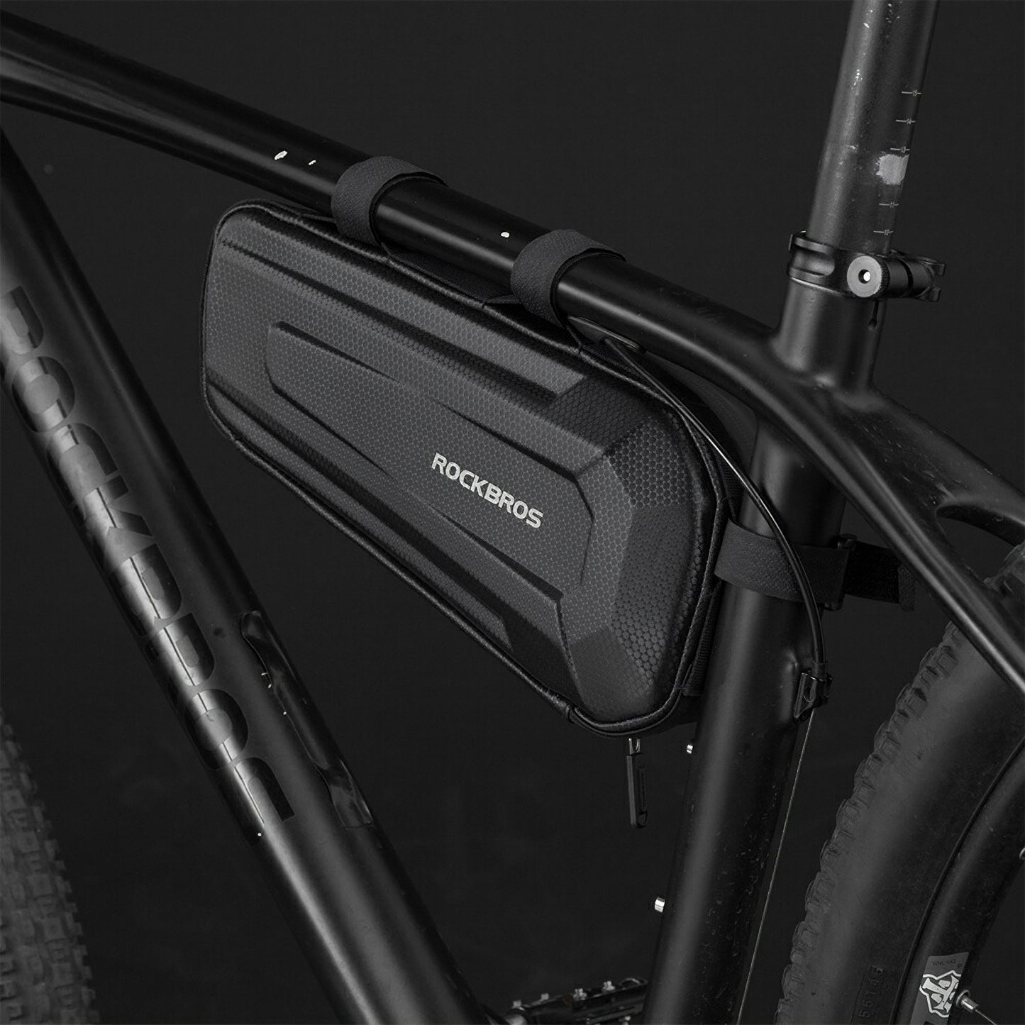 ROCKBROS フレームバッグ トップチューブバッグ 自転車 止水ファスナー 防水 B66 B67 30180001
