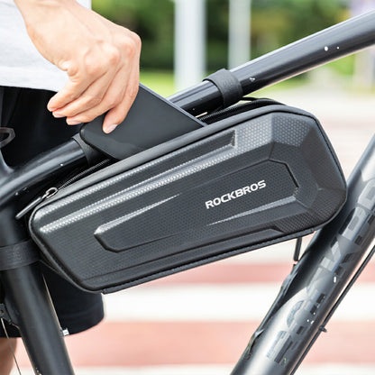 ROCKBROS フレームバッグ トップチューブバッグ 自転車 止水ファスナー 防水 B66 B67 30180001