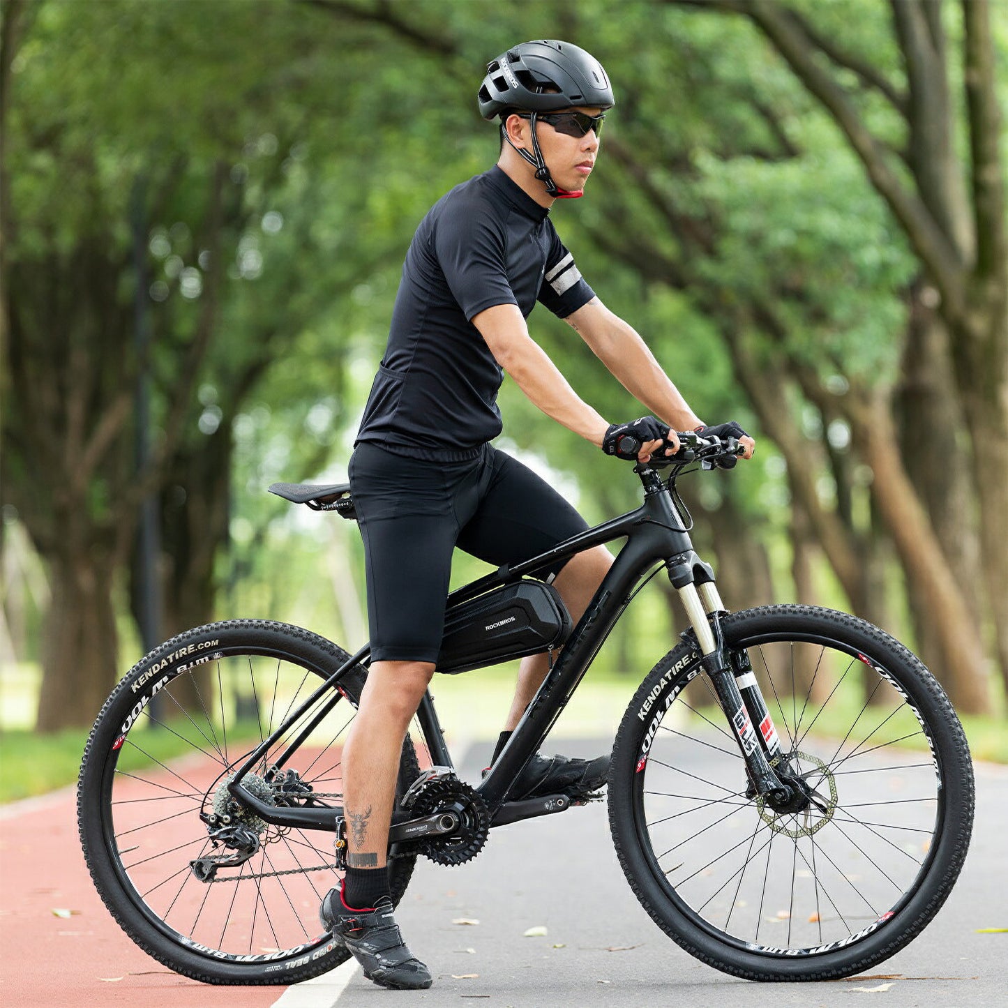 ROCKBROS フレームバッグ トップチューブバッグ 自転車 止水ファスナー 防水 B66 B67 30180001