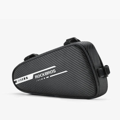 ROCKBROS フレームバッグ トップチューブバッグ 自転車 トライアングル 1.2L 撥水 B75 30180075
