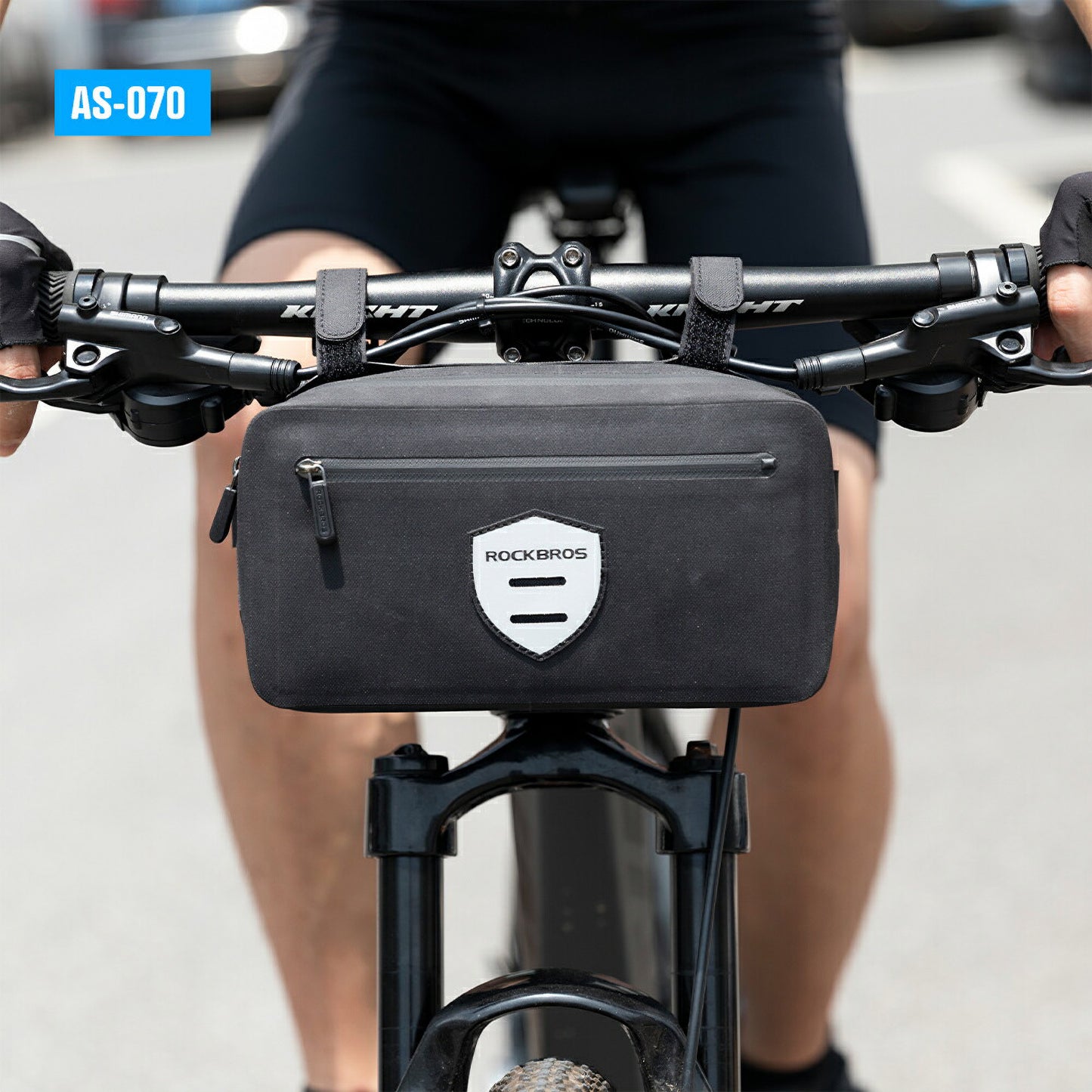 ROCKBROS 4WAY フロントバッグ 2L ハンドル サドル フレーム ショルダー 止水ファスナー 自転車 AS-070 B82