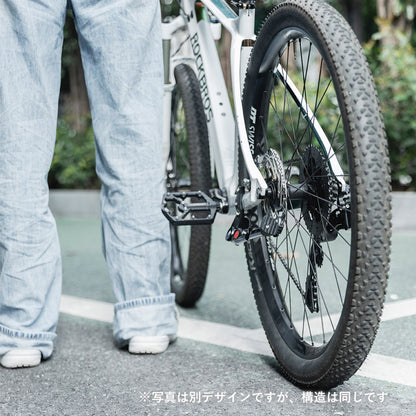 ROCKBROS 自転車 サイドスタンド 調整式 24-29インチ対応 JC1005BK