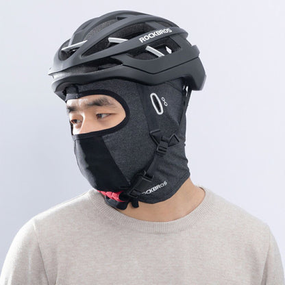 ROCKBROS バラクラバ 春夏 接触冷感 UVカット ヘルメットインナー LF8