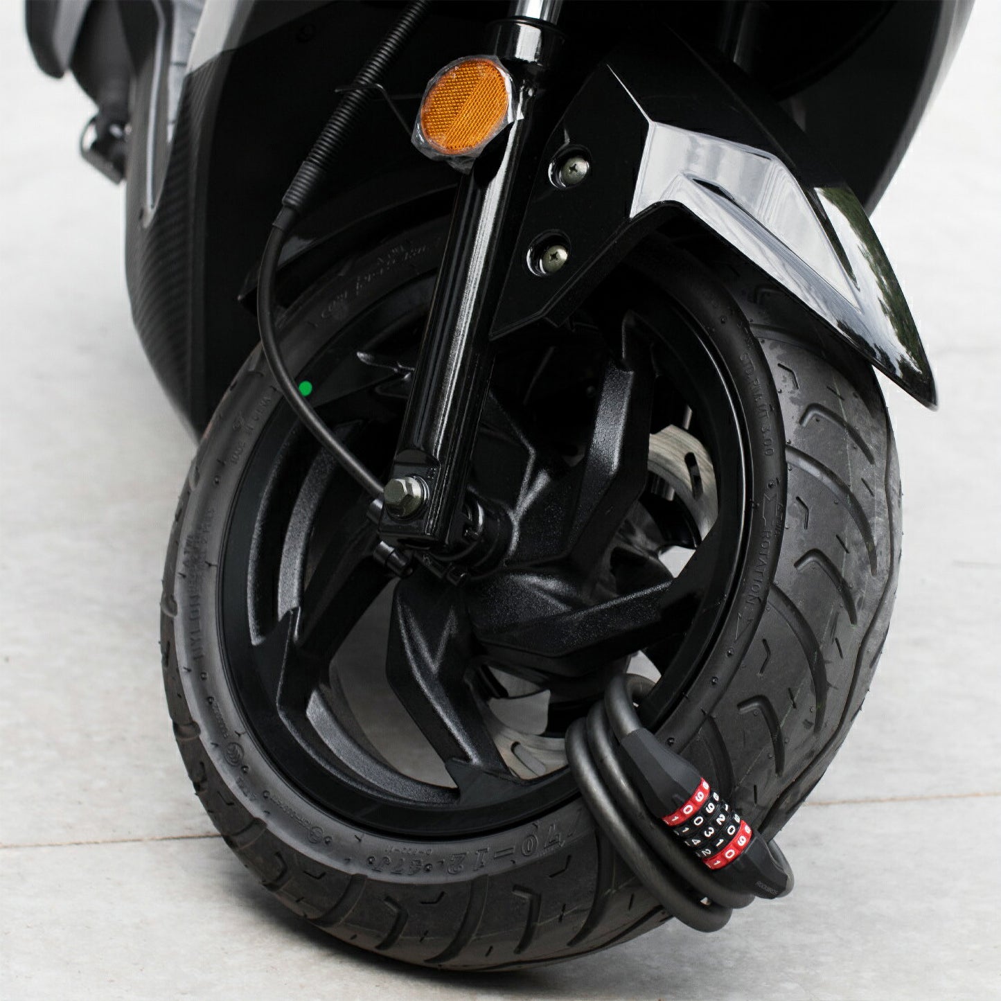 ROCKBROS 自転車 ワイヤーロック ダイヤル 5桁式 RKS507