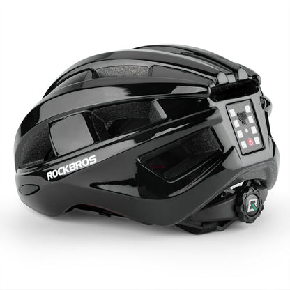 ROCKBROS 自転車用 ヘルメット テールライト付き ZK-013