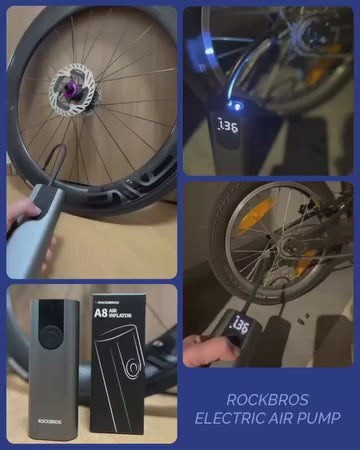 ROCKBROS 電動空気入れ 42720001001 / 42720001002