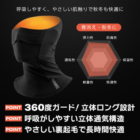 ROCKBROS 秋冬向け フェイスカバー 11240017001
