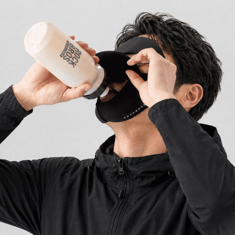 ROCKBROS 防寒 フェイスマスク 三層保温 立体 軽量17g 防風 メガネ曇りにくい 自転車 ランニング 11250015