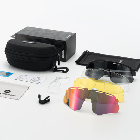 ROCKBROS サングラス レンズ4枚付属 14210006