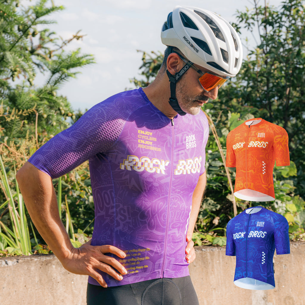 ROCKBROS 春 夏 秋 メンズ サイクルジャージ 15200021