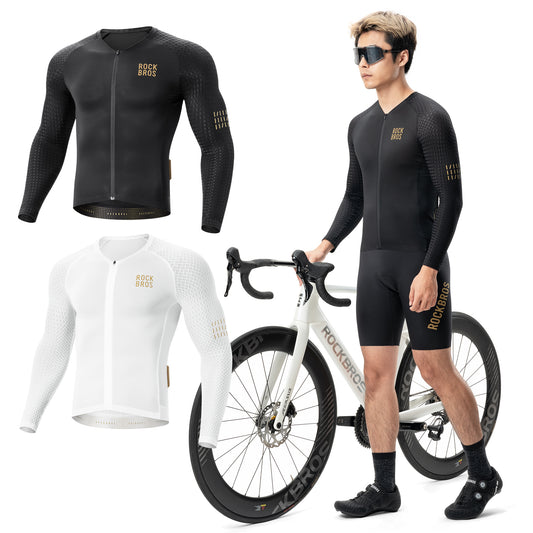 ROCKBROS メンズ サイクルジャージ 長袖 春 夏 秋 15200026
