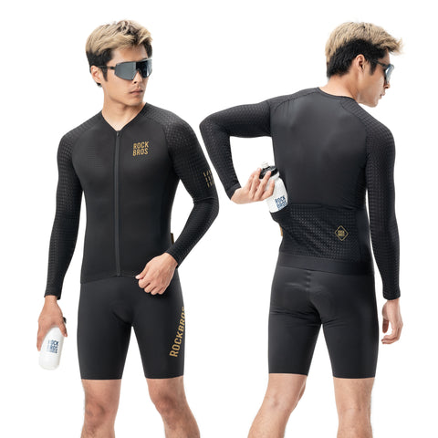 ROCKBROS メンズ サイクルジャージ 長袖 春 夏 秋 15200026