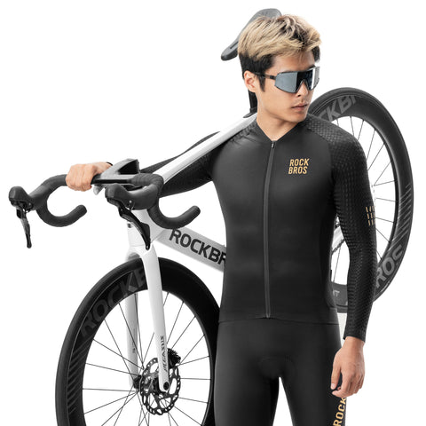 ROCKBROS メンズ サイクルジャージ 長袖 春 夏 秋 15200026