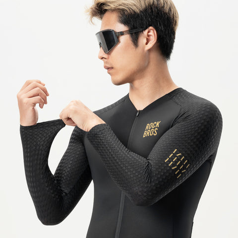 ROCKBROS メンズ サイクルジャージ 長袖 春 夏 秋 15200026