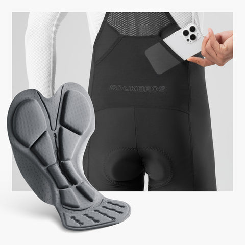 ROCKBROS ビブタイツ メンズ 春 秋冬 15320007