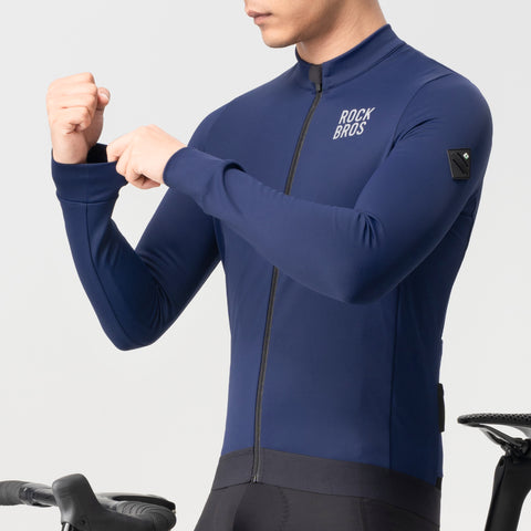 ROCKBROS 秋冬向け メンズ サイクルジャージ 15320011