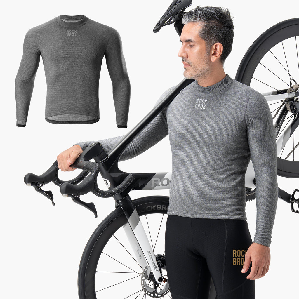 ROCKBROS メリノウール インナー 秋 冬 15400009