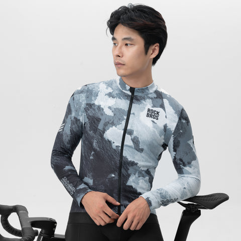 ROCKBROS メンズ 秋冬用 サイクリングジャージ 15420015