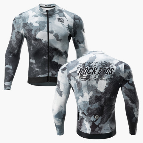 ROCKBROS メンズ 秋冬用 サイクリングジャージ 15420015