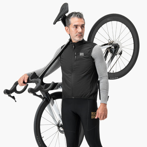 ROCKBROS 秋冬 メンズ サイクルジレ 15420020
