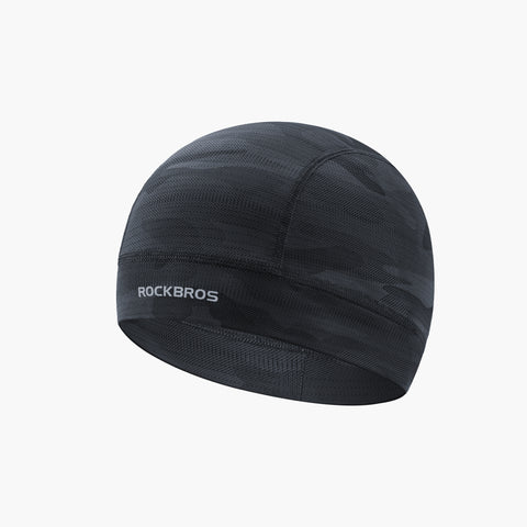 ROCKBROS ヘルメット インナーキャップ 迷彩 全面メッシュ 接触冷感 UPF50+ 19g 自転車 18260002