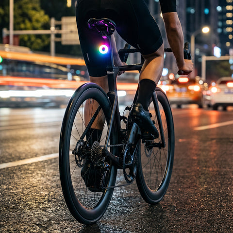 ROCKBROS 自転車 テールライト Q1 ULTRA 9モード 自動点灯 ブレーキ警告 IPX6防水 242000701