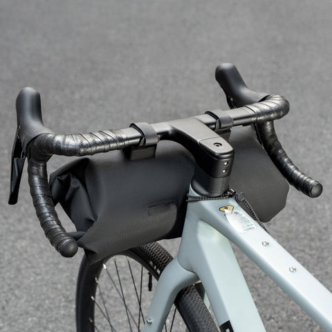 ROCKBROS 自転車 防水 ハンドルバーバッグ フロントバッグ 8L 230g ロールトップ 30110099001