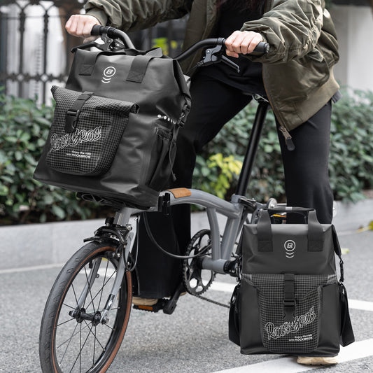 ROCKBROS フロントバッグ 折りたたみ自転車専用 2WAY 18L 30110104001