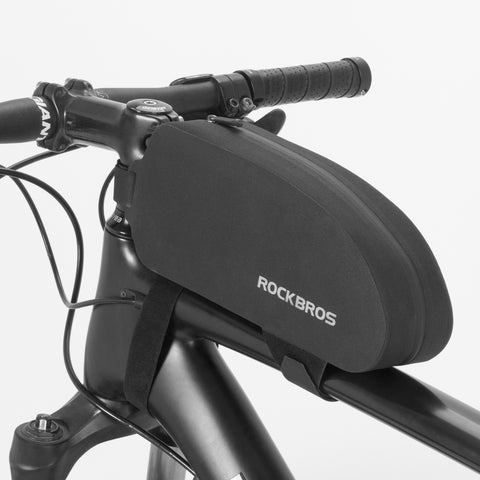 ROCKBROS トップチューブバッグ 幅6.5cm スリム 1L 高防水 止水ファスナー 30110192001