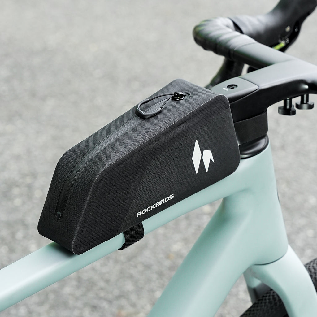 ROCKBROS 自転車 トップチューブバッグ 高防水 スリム 幅6.4cm 1L 30120134001