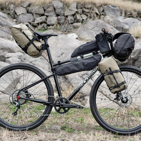 Qunature 自転車 撥水 スリム フレームバッグ 30180027