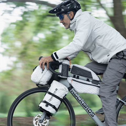 Qunature 自転車 撥水 スリム フレームバッグ 30180027