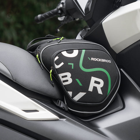 ROCKBROS バイク コンソールバッグ 12L スクーター ツーリング ヘルメット収納 レインカバー付 30990053001