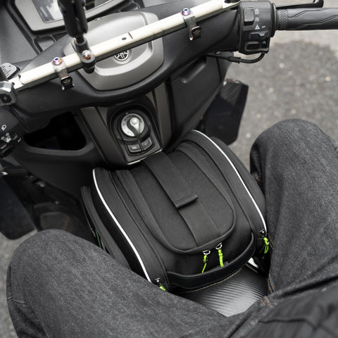 ROCKBROS バイク コンソールバッグ 12L スクーター ツーリング ヘルメット収納 レインカバー付 30990053001
