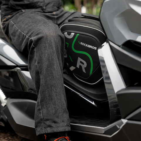 ROCKBROS バイク コンソールバッグ 12L スクーター ツーリング ヘルメット収納 レインカバー付 30990053001
